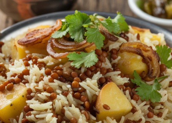 Authentic and Easy Masoor Pulao Recipe