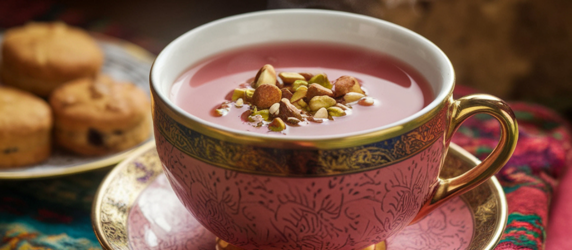 Authentic Kashmiri Chai Recipe – Pink Tea Recipe